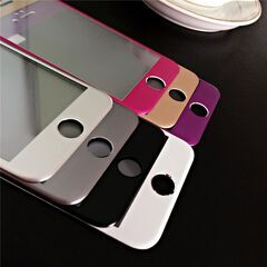 【新品未使用】アイフォン 強化ガラス 液晶ガラス 日本製素材旭硝子製 3Dタッチ対応 チタン製 合金 高透過の画像