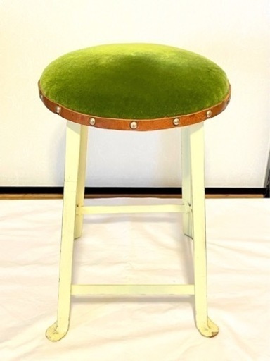 ビンテージ アイアンスツール  リメイク品