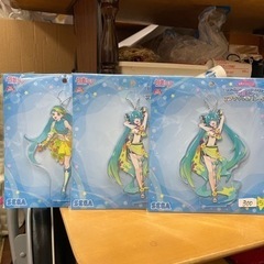初音ミク　スタンド付きビッグクリアキーチェーン