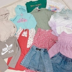 ガールズ服セット　13着　女の子服セット　140cm服　ワンピー...