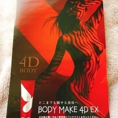 好評につき値下げ続行！【新品未使用品】BODY MAKE 4D EX 3本セットの画像