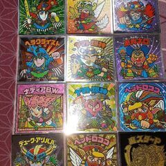 スーパーゼウス 80年代 【貴重プレミア】他ヘッド 天使23枚ビックリマン