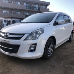 ☆8ナンバー免税車両☆早い者勝ち☆車検2年付☆マツダMPV23S☆ユーティリティパッケージ☆両側パワスラ☆フルセグナビ☆デュアルエアコン☆の画像