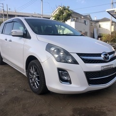 ☆8ナンバー免税車両☆早い者勝ち☆車検2年付☆マツダMPV23S☆ユーティリティパッケージ☆両側パワスラ☆フルセグナビ☆デュアルエアコン☆の画像