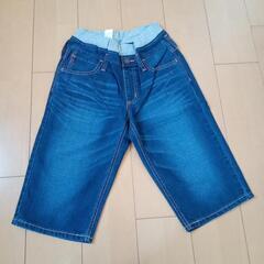 新品ウエストリブハーフパンツ150EDWINの画像