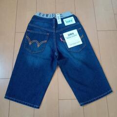 新品ウエストリブハーフパンツ150EDWINの画像