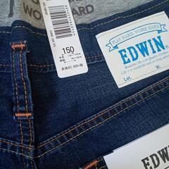 新品ウエストリブハーフパンツ150EDWINの画像