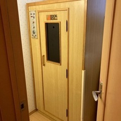 【受け渡し決定】家庭用サウナ ハッピーワールド メディカルボックス