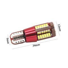 4個セット　白色　爆光　T10/T16　57SMD LED　ポジション　K1の画像