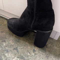 ロングブーツ厚底の画像