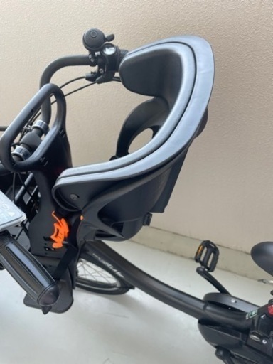 電動自転車　前後チャイルドシート付き　YAMAHA pas babby un