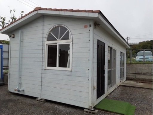 中古スーパーハウス9坪（プレハブ•コンテナ）