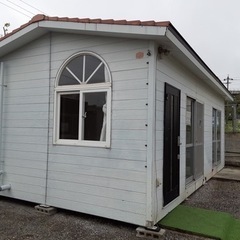 中古スーパーハウス9坪（プレハブ•コンテナ）