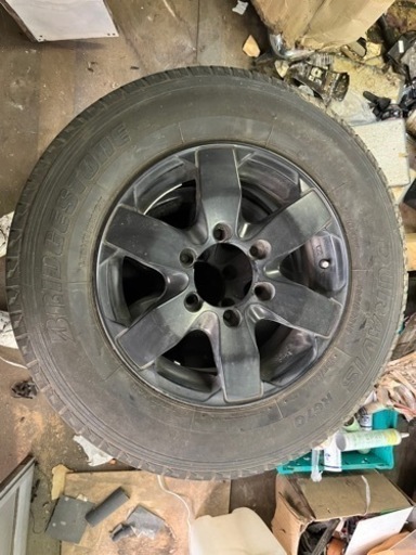 195/80R15 ホイール付き4本セット ハイエース