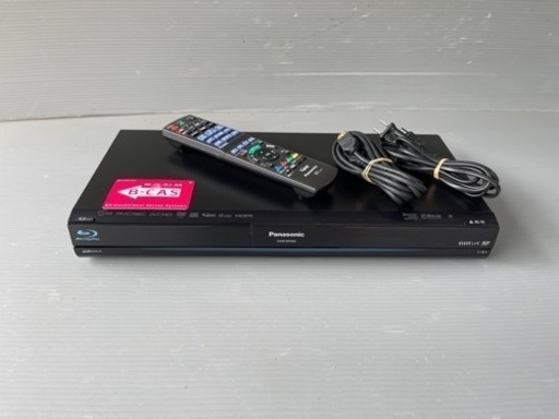【動作品】Panasonic パナソニック ブルーレイディスクレコーダー 【DMR-BR580】リモコン、B-CASカード、HDMIケーブル付き