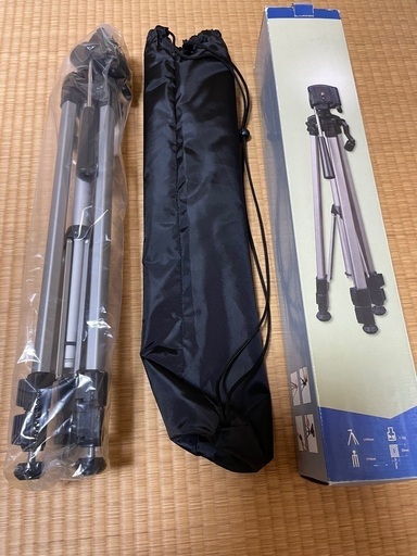 【未使用品】ハクバ　三脚 FT-367  アルミ/3段/3WAY雲台付き　定価8,800円（税抜）