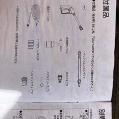 RYOBI高圧洗浄機の画像
