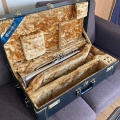 トランペット　80年代オーダーメイド　ダブルケースの画像
