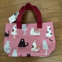 猫柄トートバッグ