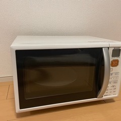 電子レンジ　SHARP 2012年製　ホワイト  1000円の画像