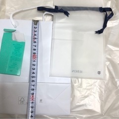 ALBIONアルビオン袋2おまけ緑小さな箱の画像