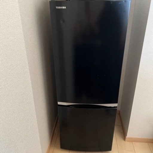 4/18 今日まで！ TOSHIBA  ノンフロン冷凍冷蔵庫 GR-R15BS(K) 153L  2019年製