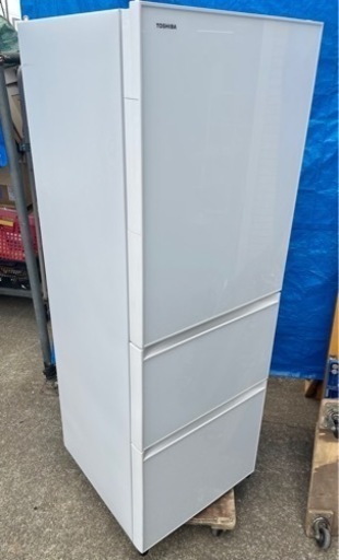TOSHIBA 3ドア/363L/ノンフロン冷蔵冷凍庫 2020年製
