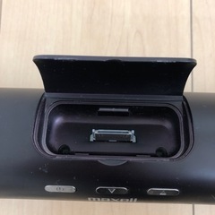 maxell マクセル　アクティブスピーカーとiPod nano のセットの画像