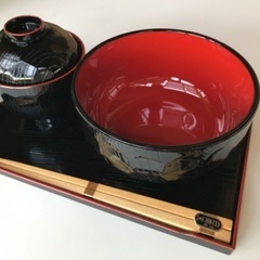 和食器セット 5客（小・大器・お盆、お箸）の画像