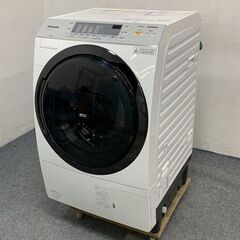 パナソニック/Panasonic ドラム式洗濯乾燥機 NA-VX3700L-W 洗濯10kg 乾燥6kg クリスタルホワイト 2017年製 中古家電 店頭引取歓迎 R7056)