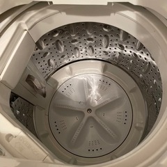 2020年製　洗濯機　ステンレス槽の画像