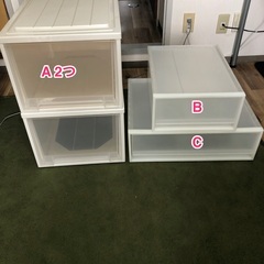 衣装ケースMUJI 無印良品＆TENMA(天馬) ４点