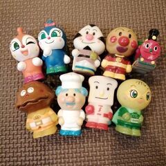 アンパンマン指人形、ミニフィギュア