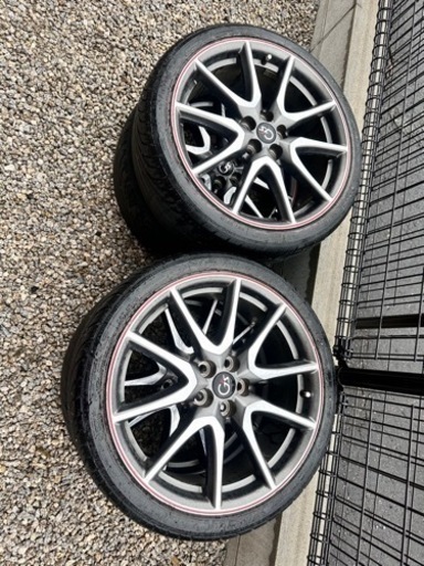 プリウス　Gz ホイール　タイヤ　中古　傷あり　『引取限定』