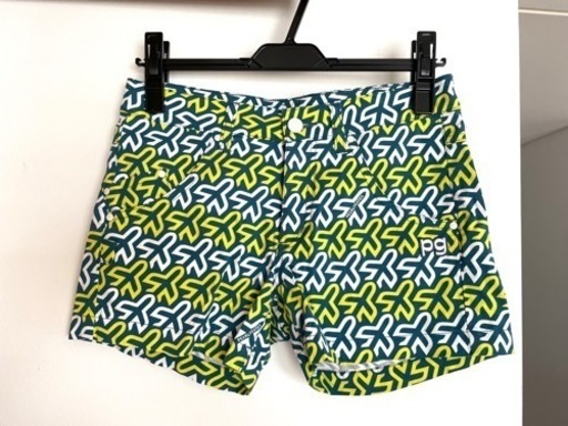 //美品//パーリーゲイツPEARLY GATESサイズ0飛行機柄ショートパンツ