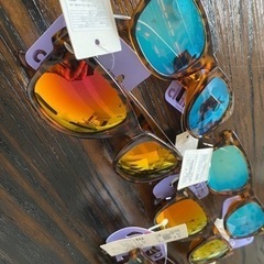 新品 べっこう 鼈甲 ミラーサングラス の画像