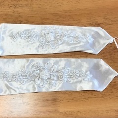 新品未使用　パーティー　ブライダル　イベント　アームカバーの画像