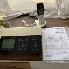 Panasonic パナソニック　電話　子機1台FAX付