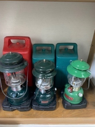 Colemanホワイトガソ　リンランタンセット