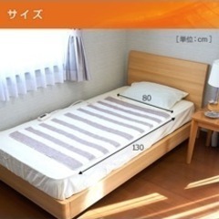 130cmx80cm YAMAZEN 電気毛布の画像