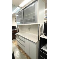 ニトリ 食器棚 キッチンボード レンジボード ホワイト 140cm幅 札幌 東区 ニトリ 食器棚 キッチンボード レンジボード ホワイト 140cm幅