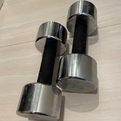 5キロダンベル、二つで10キロ