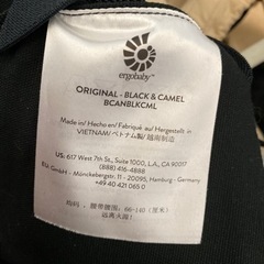 【新品未使用】エルゴベビーオリジナル　黒色の画像