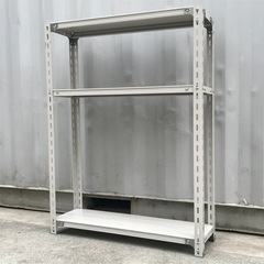 スチールラック◇軽量棚◇開放型◇アングル棚◇3段◇K534