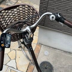 パナソニック 電動自転車 26インチ 3変速 8.9ah 3点 充電器 付き
