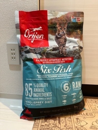キャットフード/ オリジン/ six fish 新品未開封