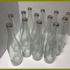 ▼あげます！0円【空瓶　13本　未使用品　長期保管品　酒　ジュー...