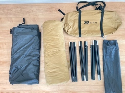 WAQ Alpha T/C 《実物を見たい方は設営します》