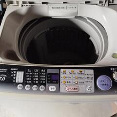 三菱洗濯機　７キロの画像