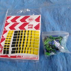 タミヤ　ミニ四駆 コース　オーバルホームサーキット　立体レーンチェンジ　シール未使用 の画像